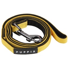 Puppia Hundeleine kleine Hunde - 1,16m, 1,20m & 1,40m - Als Welpenleine geeignet - viele Farben - Hausleine für Hunde, gelb, L, PDCF-AL30-YE-L