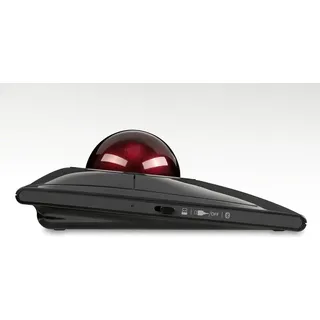 Kensington SlimBlade Pro Trackball kabellos rot, schwarz