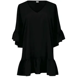 Rosa Faia Strandkleid Schwarz Mini