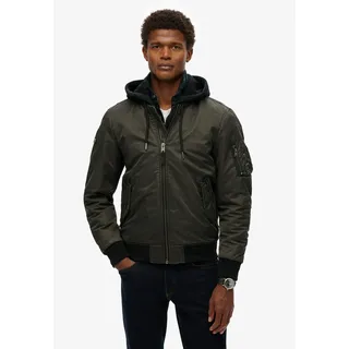 Superdry Military Ma1 Bomberjacke - Washed Dark Green - L