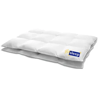 HANSKRUCHEN GmbH Hanskruchen Daunendecke Pro Sleep Warm 135 x 200 cm - Weiß