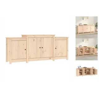 vidaXL Sideboard 164x37x68 cm Massivholz Kiefer