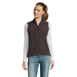 SOLS - "Rallye" Weste für Damen Ärmellos LT1838 (XL) (Dunkle Schokolade)