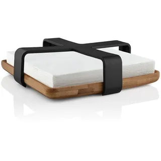 Eva Solo | Nordic Kitchen Serviettenhalter | Bewahren Sie Servietten gesammelt an einem Ort auf | Black