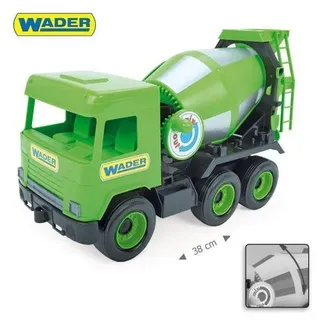 MIDDLE TRUCK Betonmischer grün-schwarz im Schaukarton - Grün