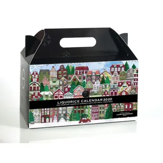 Lakritz Adventskalender "Haus"