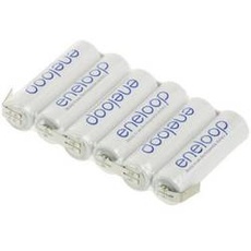 Bild von eneloop Reihe F1x6 Akkupack 6x Mignon (AA) U-Lötfahne NiMH 7.2 V 1900 mAh