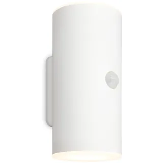 Briloner LED Akku-Außenwandleuchte Lima 6W weiß Bewegungssensor warmweiß