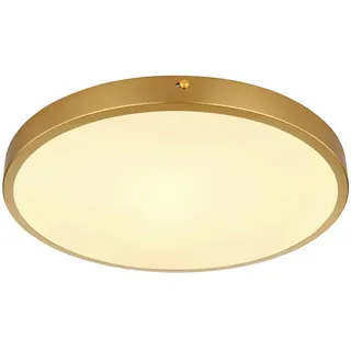 GLOBO Deckenleuchte 1 x LED rund gold