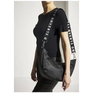 ELBSAND Handtasche »Hobo-Tasche« Schultertasche, Minibag, Henkeltasche, Crossbody Bag VEGAN, schwarz,