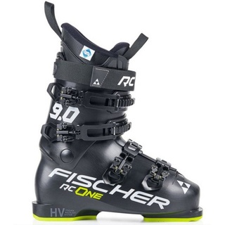 Fischer RC One 9.0 - Flex 90 - Modell 2024 - Einsteiger bis Gute Skifahrer (gelb, MP25.5 EU40)