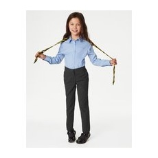 Girls M&S Collection Girls' Super Skinny Leg School Trousers (2-18 Yrs) - Grey, Grey - 13-14