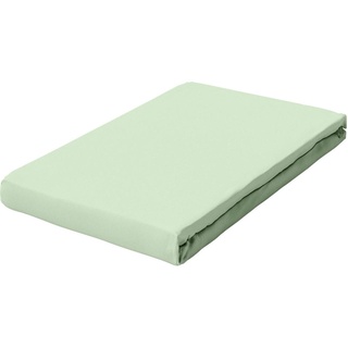 Pure Topper Baumwolle 90 x 190 - 100 x 220 cm green light