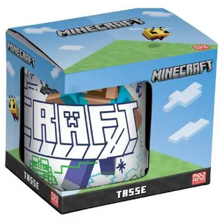 joojee GmbH Minecraft Creeper Vs Miner Tasse, 325 ml