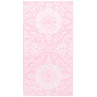 vidaXL Outdoor-Teppich ARAKIL Rosa 80x150 cm PP - Rosa
