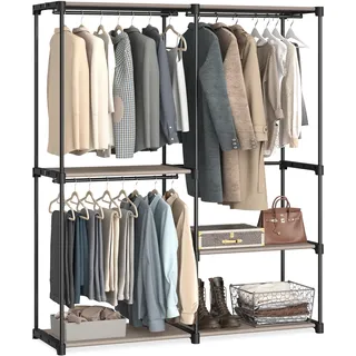 Songmics Garderobenständer RYG025R02 Schwarz