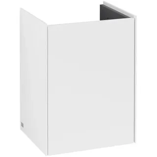 Villeroy & Boch Collaro Waschbeckenunterschrank, eine Tür Anschlag rechts, 410x546x344mm, C00501MS, Farbe: Front/Korpus: White Matt, Griff: White Matt