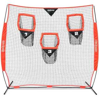 GoSports Unisex-Adult Übungsnetze Football Throwing Net, One Size