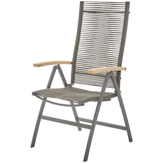 Diamond Garden Valencia Hochlehner Rope/Edelstahl Dunkelgrau