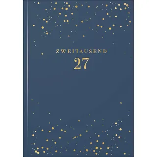 Baier & Schneider Buchkalender Premium Young Line 2027 Blau