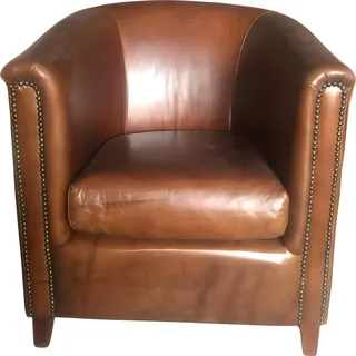 Lounge Club Sessel – Relaxsessel Design Komfort für Wohnzimmer - Braun