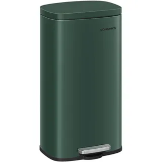 Songmics Mülleimer 30 l Vintagegrün