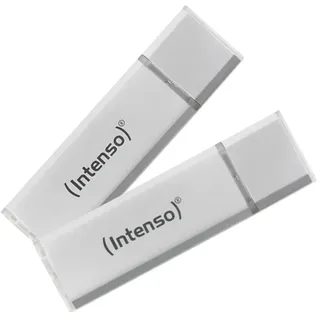 Intenso Ultra Line 2x 32GB Speicherstick, USB 3.2 Gen 1x1, Silber