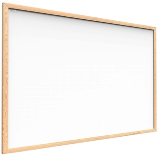 ALLboards Whiteboard mit Naturholzrahmen 80x50cm