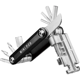 Topeak Mini P20 Minitool Multitool Schwarz-Silber