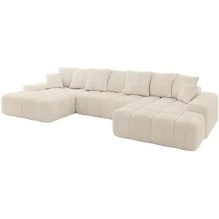 altdecor Eckcouch 6-Sitzer Beige