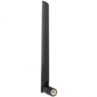 DeLock WLAN ac/a/b/g/n Antenne, RP-SMA 3-5dBi omnidirektional schwarz (88898)