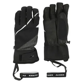 Zanier 50° NORTH.GTX Skihandschuhe Schwarz/Weiß 10