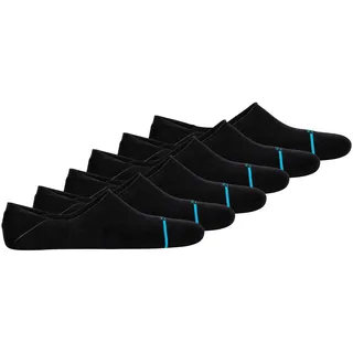 Stance Sneakersocken "Socken Icon No Show Sneakersocken 6er Pack", schwarz