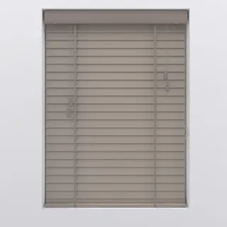 Soluna Jalousie 105x130 cm, grau Holz,