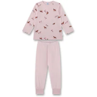 Sanetta Mädchen 233564 Pyjamaset, Rosa, 128, EU