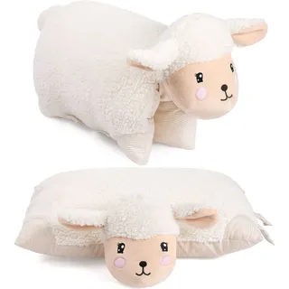 Brubaker Kuscheltier-Kissen Schaf 40 x 30 cm Beige