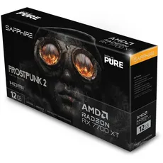 Bild von Pure Radeon RX 7700 XT Frost Punk 2 Edition, 12GB GDDR6, 2x HDMI, 2x DP, lite retail (11335-08-50G)