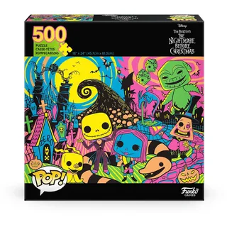 Funko Puzzle - Disney: The Nightmare Before Christmas 500 Teile)