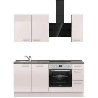 Nobilia Küchenzeile Flash II 180 cm grau