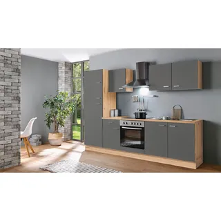 Menke Küchenzeile Artisan Classic 270 cm grau