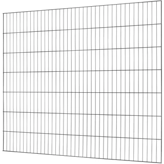 Floraworld Einstabmattenzaun Classic Anthrazit 175 cm x 200 cm