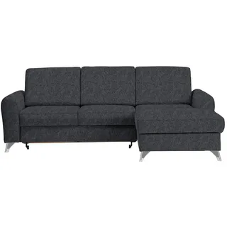 Cantus Ecksofa , Hellgrau , Textil , Uni , Ottomane rechts, L-Form , 244x167 cm , Liegefunktion , Wohnzimmer, Sofas & Couches, Wohnlandschaften, Ecksofas