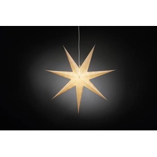 Bild von 2990-250 Weihnachtsstern Glühlampe, LED Weiß mit ausgestanzten Motiven, mit Schalter