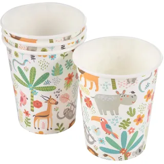 Homéa, Set mit 6 Pappbechern, 25 cl, Explorateur