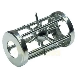 Denk- und Knobelspiele Vogelkäfig-Puzzle - Durchmesser 45 mm - Denkspiel - Knobelspiel - Geduldspiel