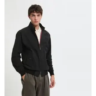 Baracuta für Herren. BRCPS0001BCNY1 Harrington G9 Jacke schwarz (M), Lässig, Polyester