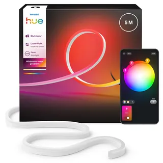 Philips LED-Lightstrip 5 Meter wetterfest 1100 lm Mehrfarbig