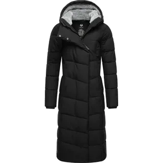 Ragwear Steppmantel »Steppmantel Pavla Extralong«, schwarz