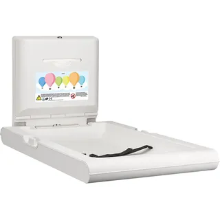 KWC AR Wickeltisch, CAMBRINO, PP weiß, klappbar, offen 550x480x890 mm