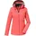Damen Funktionsjacke/Outdoorjacke mit abzippbarer Kapuze KOS 133 WMN JCKT, coral pink, 42, 38383-000